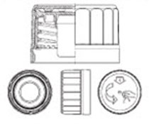 Duma® Twist-Off schroefdop model 2829D